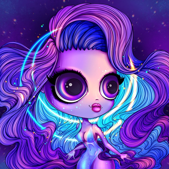 Neon Moon Girl