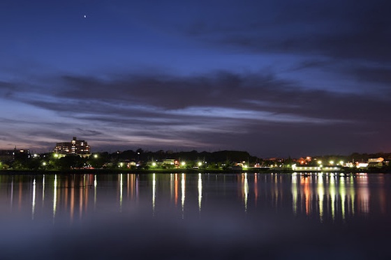 Lake Sanaru in Japan