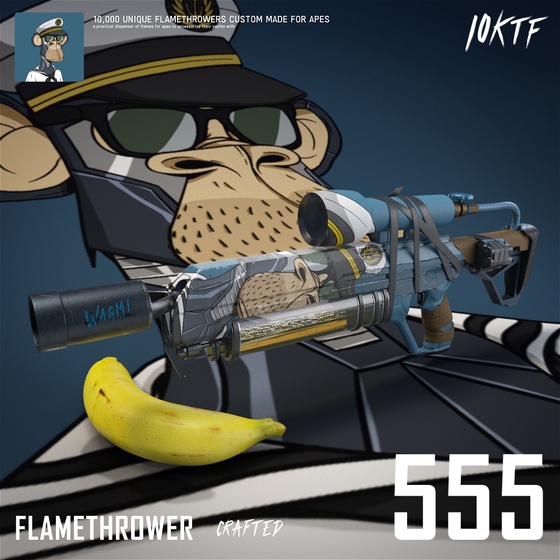 Ape Flamethrower #555