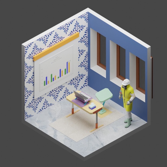 3D Room #3976