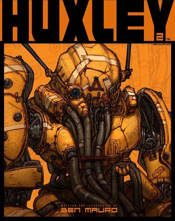 HUXLEY Comic: Issue 2 - First Edition #4,353