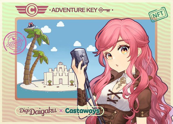 DigiDaigaku Genesis Adventure Key Castaways #1338 - Polly