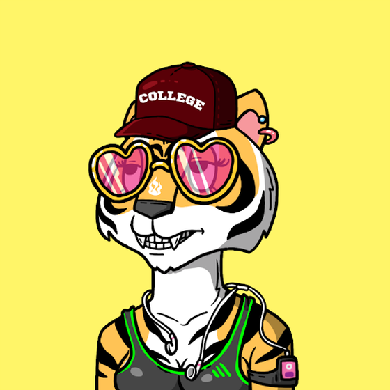 Grouchy Tigress Social Club #657