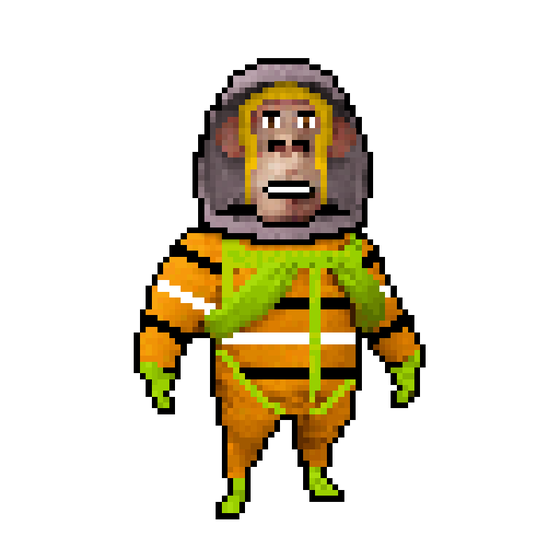 Pixel Radioactive Ape #759