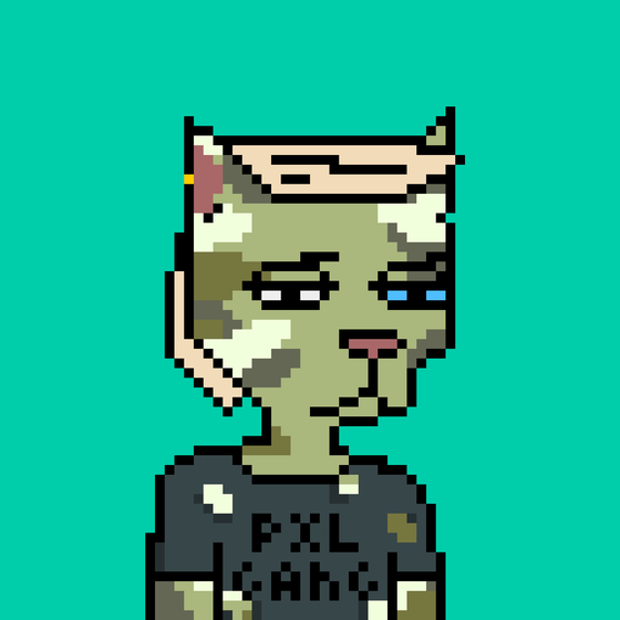 Pixel Cat Gang #304