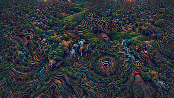 TRIPPY ROLLING HILLS EARTH ELEMENT