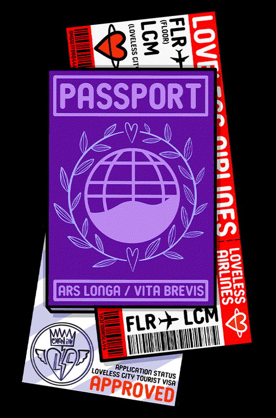 Loveless City Passport #1072