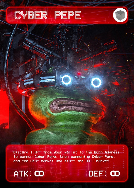 PEPECYBER - Fake Rare Pepe by Dangiuz