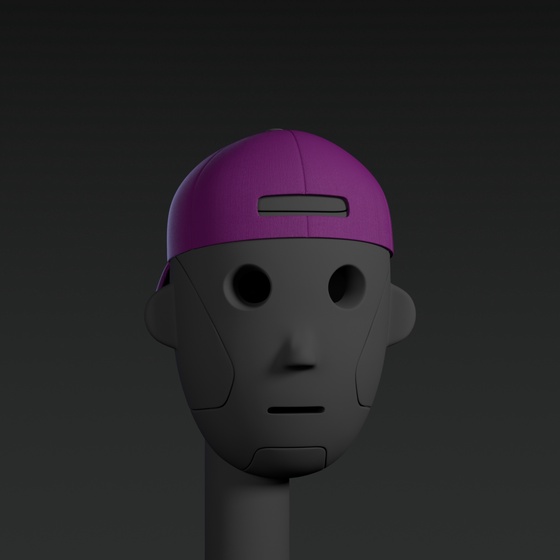 Head: Cap Pink Backwards