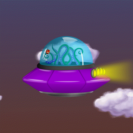 Alien UFO 1882