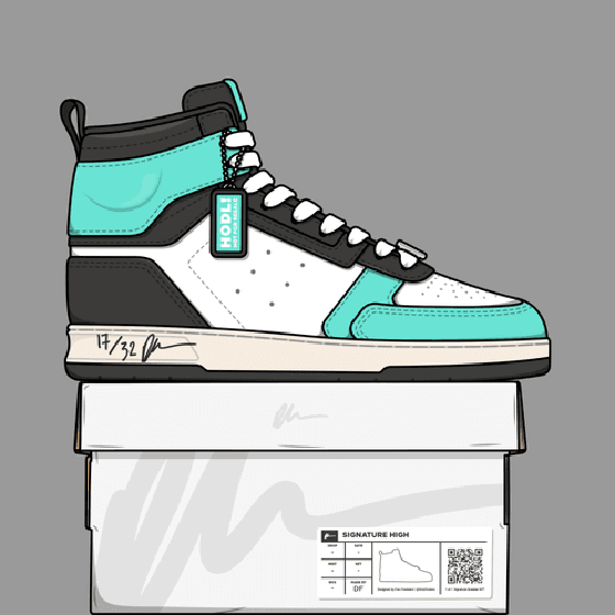 Signature Sneaker High 'Spectrum' - #17