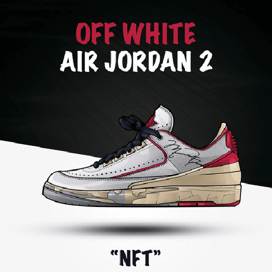 Off White - Air Jordan 2 (Red) | 3 of 20