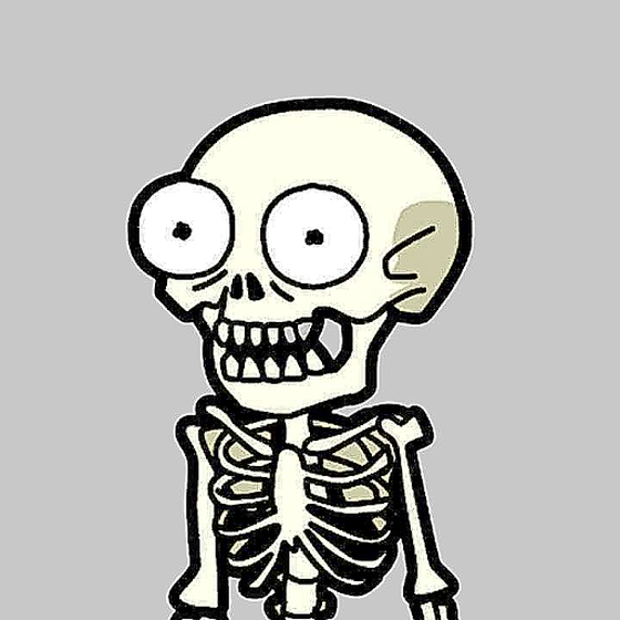 Skeleton Morty #c58