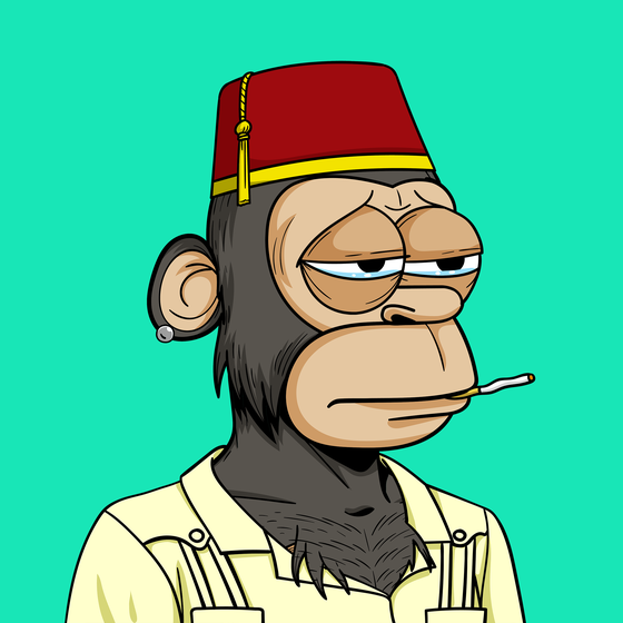 Simp Ape Yacht Club #3858