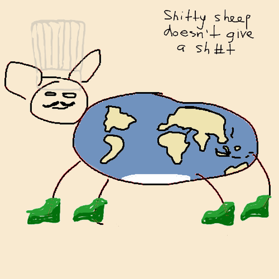 Shitty Sheep #3204