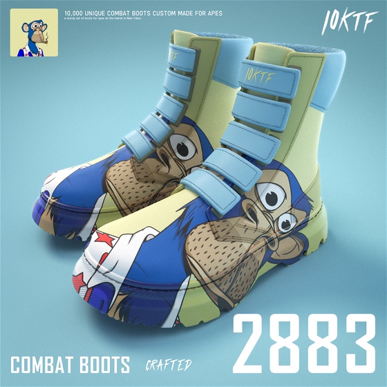 Ape Combat Boots #2883