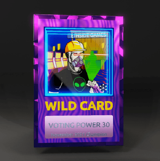 November 2021 Champion's Card