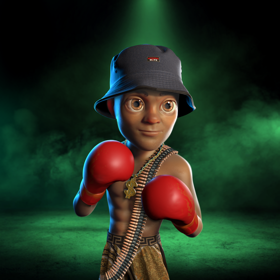 Boxing boy #4676