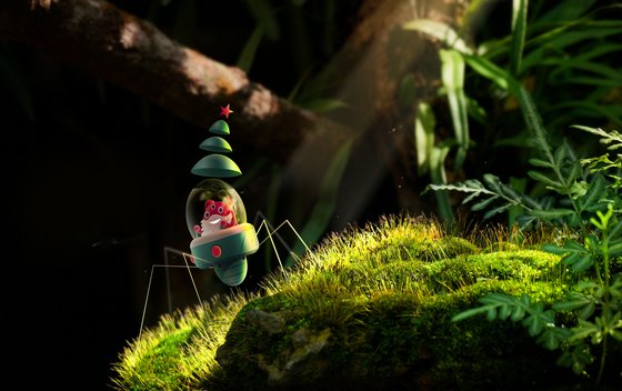 Series of Hidden Invaders #02 - 'Tiny Crawler'