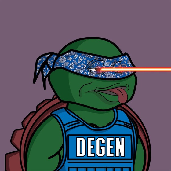 Degen Ninja Turtle #2352