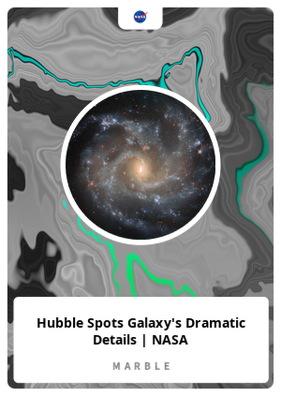 Hubble Spots Galaxy's Dramatic Details | NASA