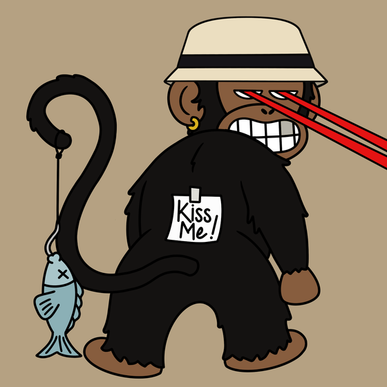 Kiss Me Monkey #839