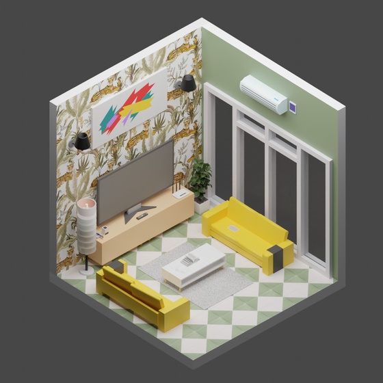 3D Room #3978