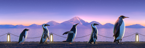 Five Penguins #2838