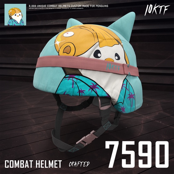 Pudgy Combat Helmet #7590