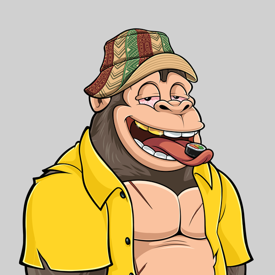 Smokin' Gorilla #7968