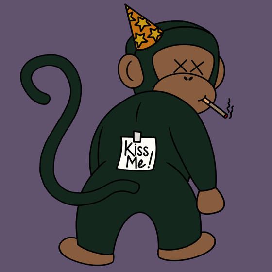 Kiss Me Monkey #1080