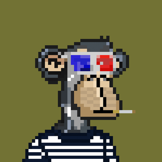 The Pixelated Apes  #6550