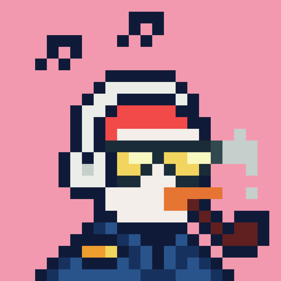 8bit Penguin Chad #340