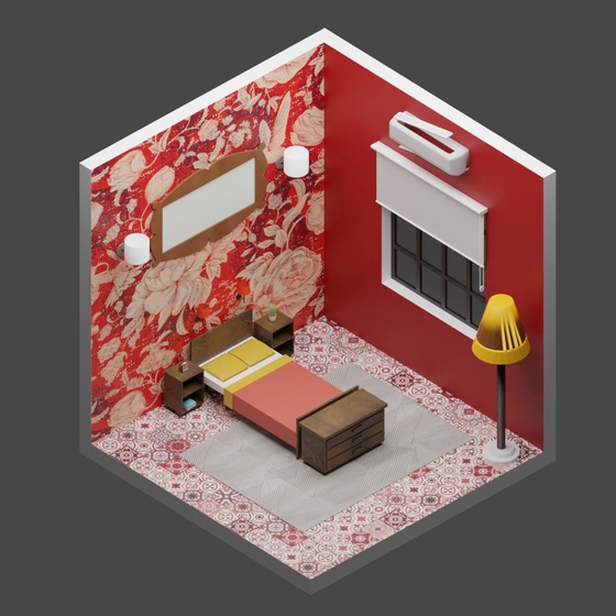 3D Room #3766