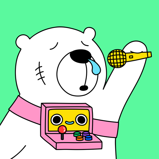 Party Polar Bear #2178