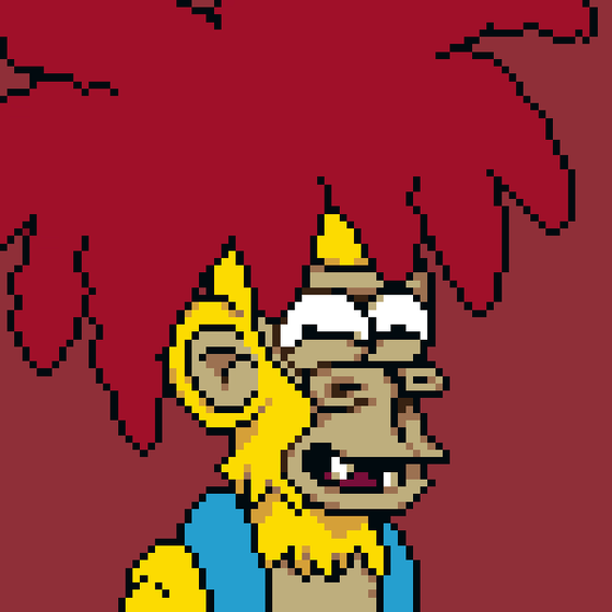 Pixel Simp Ape YC #7999