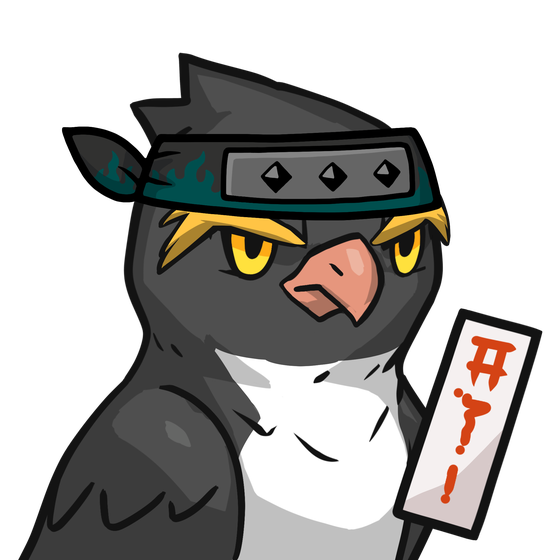 Narukami-Rockhopper penguin #13759