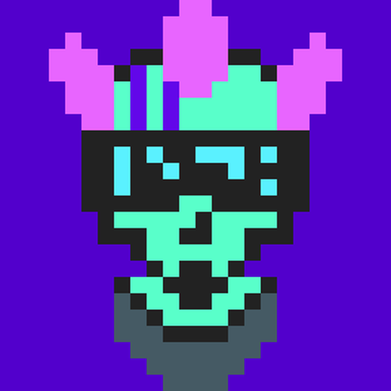 Cyber CryptoSkull #89