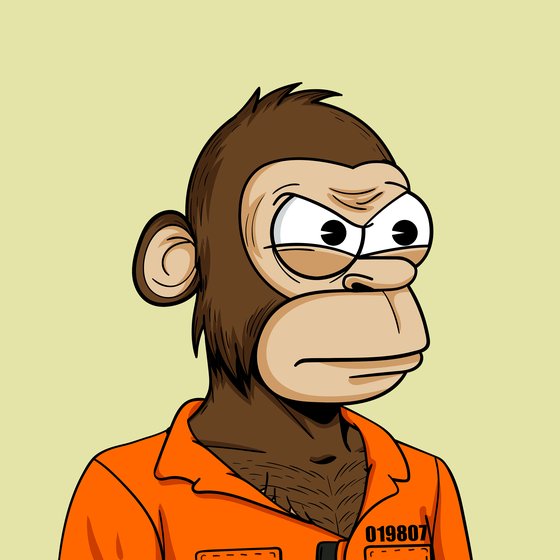Simp Ape Yacht Club #5396