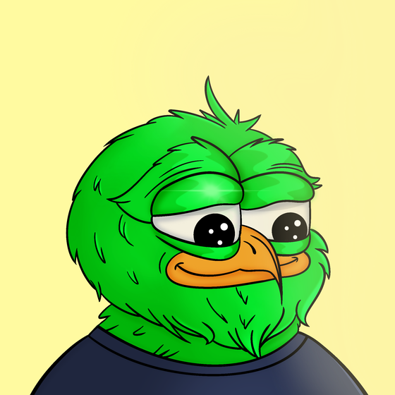 Rare Pepe Birds #3865