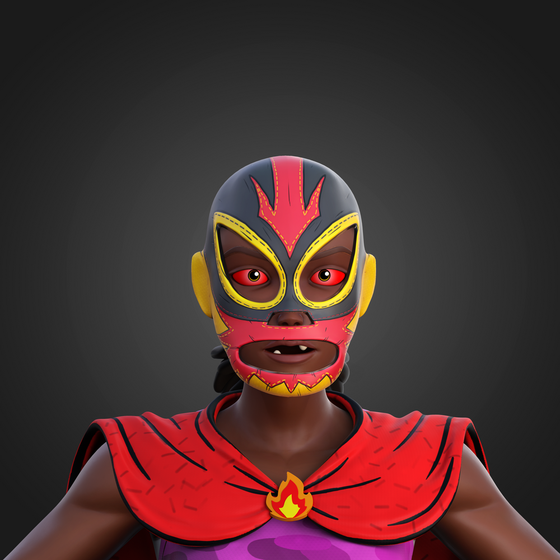 Lucha 3D Knockout #503