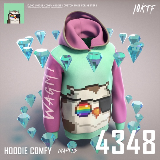 Moonbird Comfy Hoodie #4348