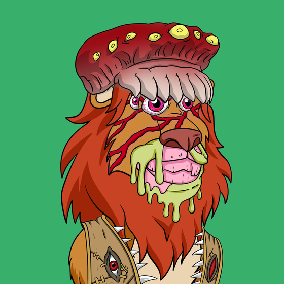 Lazy Mutant Lion #266