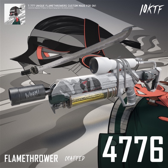 0N1 Flamethrower #4776