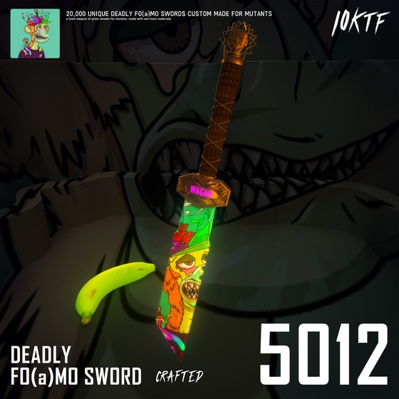 Mutant Deadly FO(a)MO Sword #5012