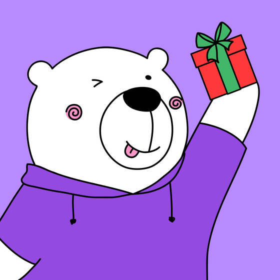 Party Polar Bear #1332