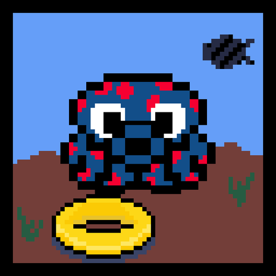 Pixel Squid #4154