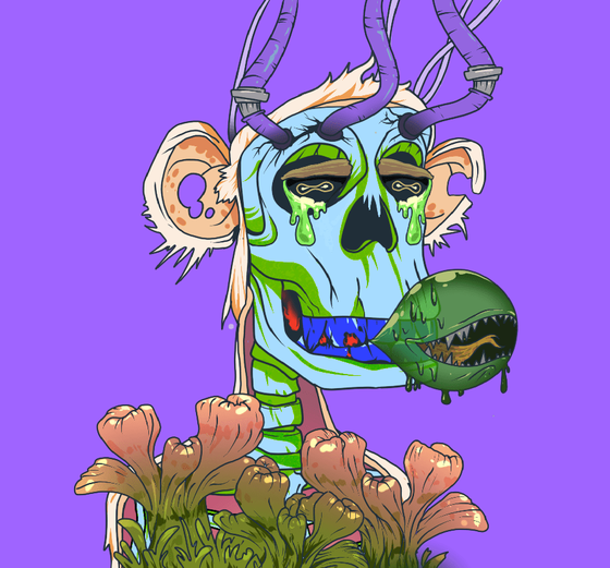 Skull APE YachtClub#6695