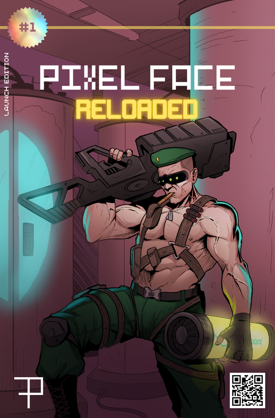 Pixel Face Reloaded - Comic Book #1