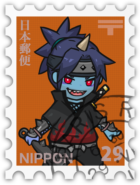 Ninja Stamp #029 アウン - AUN